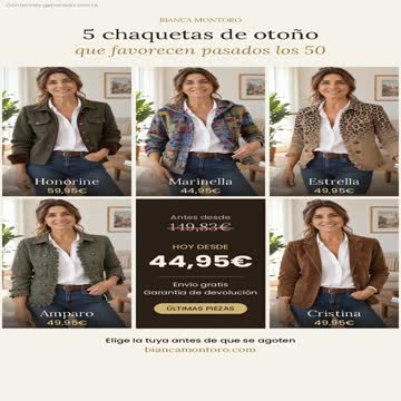 Catálogo de chaquetas